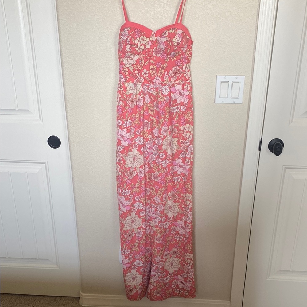 Urban Outfitters-BOG Collective Pink Jumpsuit. Highly Sought After Piece.